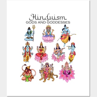 Hindu gods Posters and Art